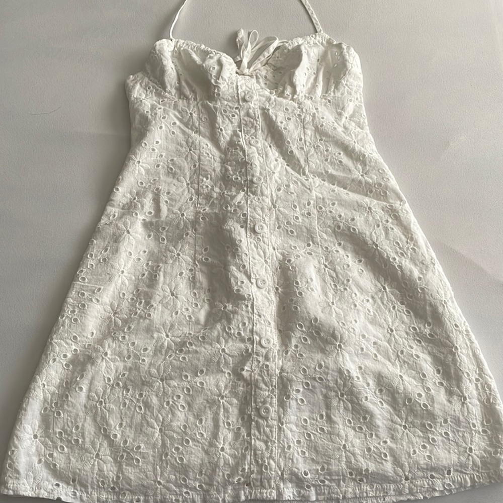ZAFUL white summer dress size s